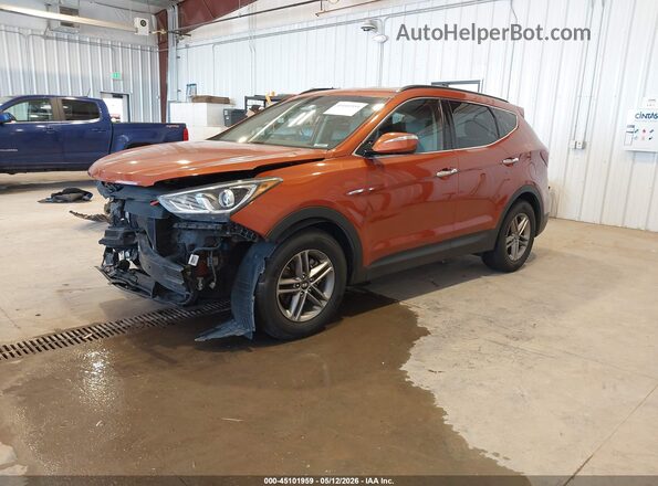 5XYZUDLB8HG473845 2017 HYUNDAI SANTA FE SPORT Orange Przód lewy