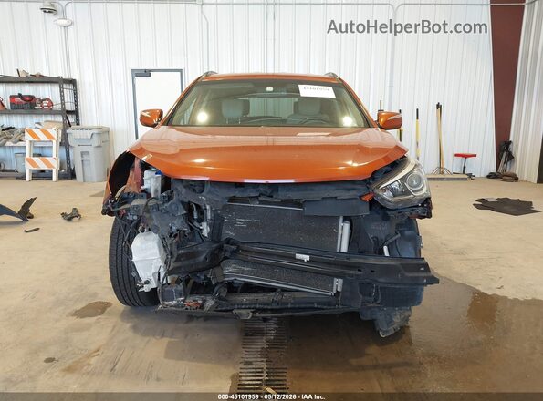 5XYZUDLB8HG473845 2017 HYUNDAI SANTA FE SPORT Orange Widok zestawu wskaźników