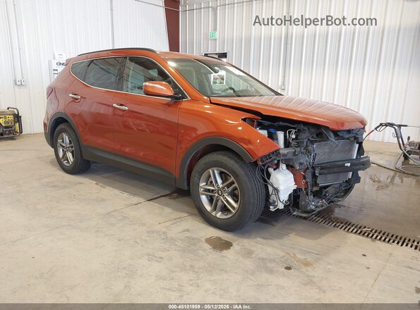 5XYZUDLB8HG473845 2017 HYUNDAI SANTA FE SPORT Orange Przód prawy