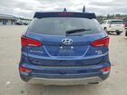 2017 Hyundai Santa Fe Sport 2.4l Синий vin: 5XYZUDLBXHG484667
