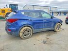 2017 Hyundai Santa Fe Sport 2.4l Синий vin: 5XYZUDLBXHG484667