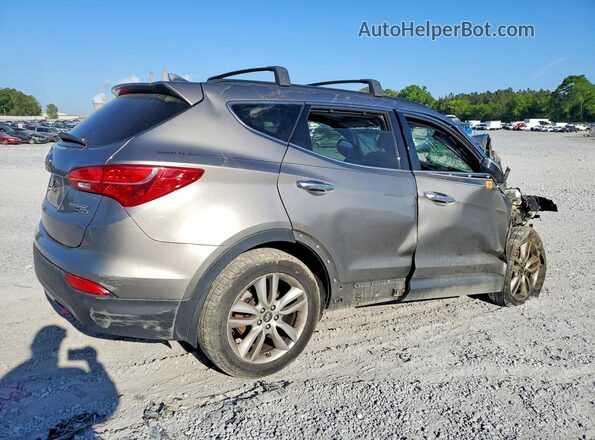 5XYZWDLA2GG306106 2016 HYUNDAI SANTA Silver Rear right