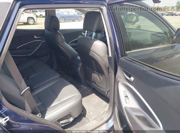 5XYZWDLA3HG408208 2017 HYUNDAI SANTA FE SPORT Blue VIN կոդի պիտակի տեսք