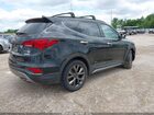 2017 Hyundai Santa Fe Sport 2.0t Ultimate Черный vin: 5XYZWDLA5HG489373