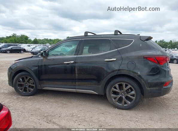 5XYZWDLA5HG489373 2017 HYUNDAI SANTA FE SPORT Черный Панорамный вид салона 360°