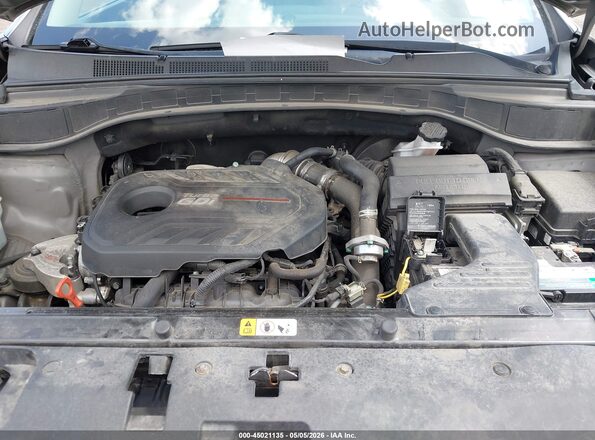5XYZWDLA7JG564936 2018 HYUNDAI SANTA FE SPORT Pewter Вид сзади