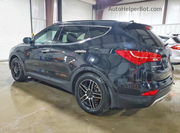 5XYZWDLA8GG308412 2016 HYUNDAI SANTA Black Tył lewy