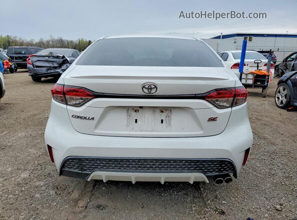 5YFB4MBE2NP124023 2022 TOYOTA COROLLA Белый Вид сзади