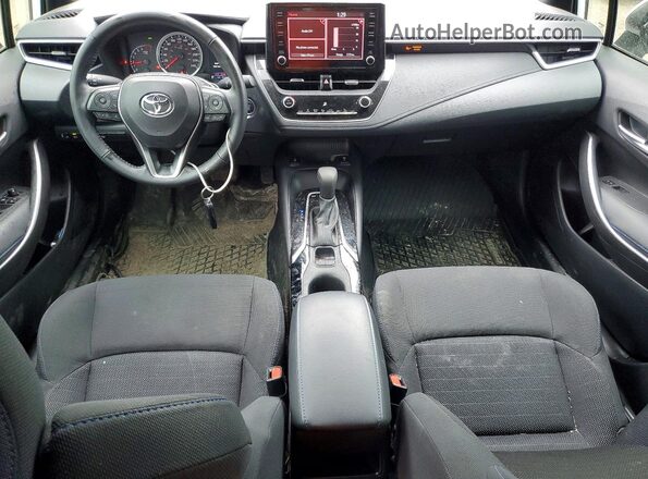 5YFB4MBE2NP124023 2022 TOYOTA COROLLA Белый Вид панели приборов