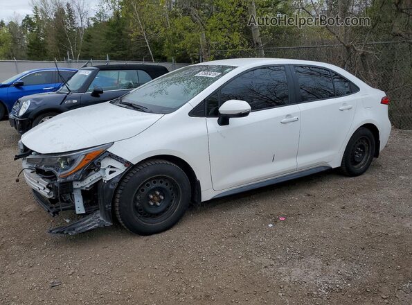 5YFB4MBE2NP124023 2022 TOYOTA COROLLA Белый Передняя левая четверть