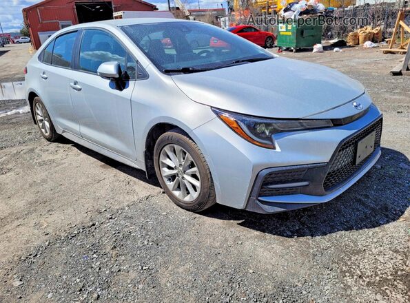 5YFB4MBE4MP079875 2021 TOYOTA LL Silver Vista tres cuartos delantera izquierda