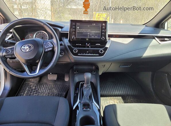 5YFB4MBE4MP079875 2021 TOYOTA LL Silver Vista del cuadro de instrumentos