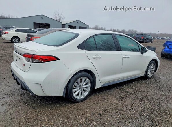 5YFB4MBE8SP217365 2025 TOYOTA COROLLA White Trasero derecho