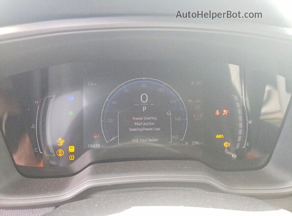 5YFB4MDE1TP370782 2026 TOYOTA COROLLA Серебряный Вид щитка приборов