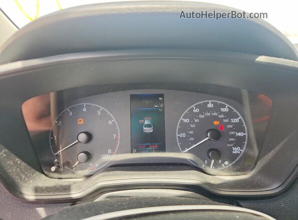 5YFB4MDE2RP122503 2024 TOYOTA COROLLA Угольный Вид щитка приборов