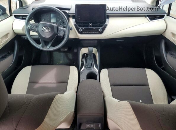 5YFB4MDE2SP342181 2025 TOYOTA COROLLA White Vista del salpicadero