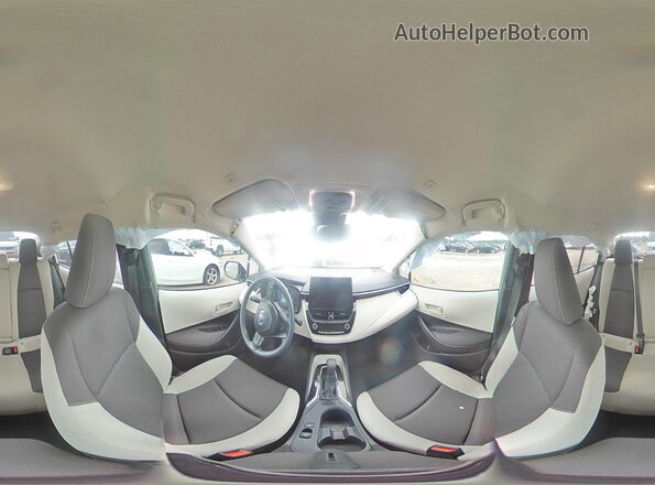 5YFB4MDE2SP342181 2025 TOYOTA COROLLA White Vista de la etiqueta del VIN