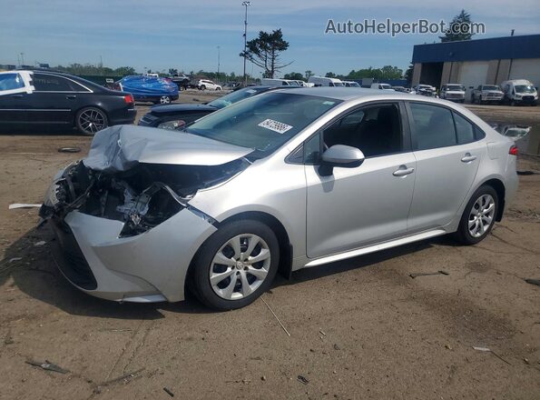 5YFB4MDE3PP036629 2023 TOYOTA COROLLA Серебряный Передняя левая четверть
