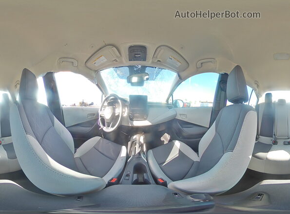 5YFB4MDE3SP352122 2025 TOYOTA COROLLA Silver სალონის 360-გრადუსიანი ხედი
