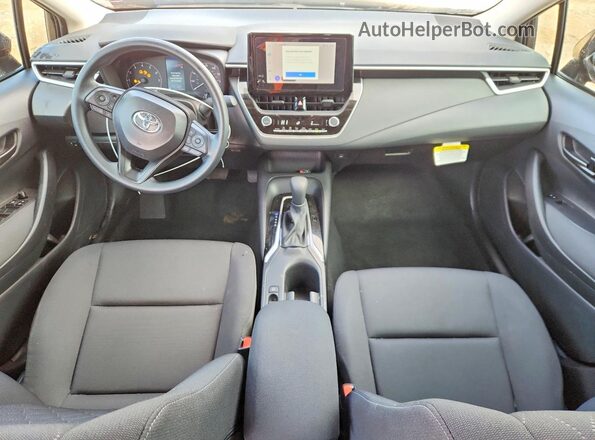 5YFB4MDE4SP325334 2025 TOYOTA COROLLA Черный Вид панели приборов