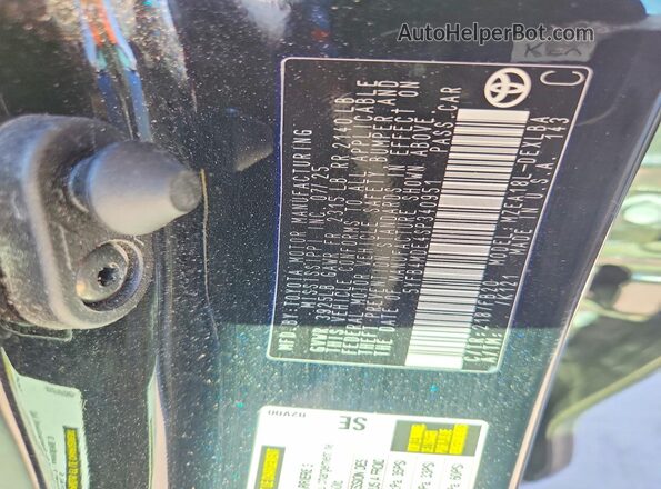 5YFB4MDE4SP340951 2025 TOYOTA COROLLA Черный Вид подкапотного пространства