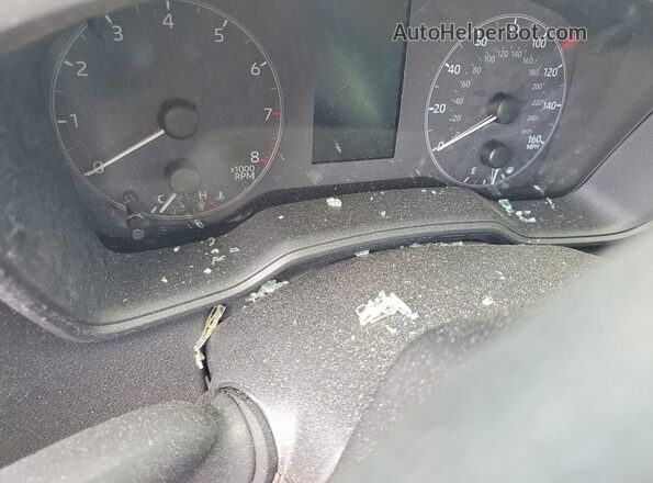 5YFB4MDE5SP238008 2025 TOYOTA COROLLA Красный Вид щитка приборов