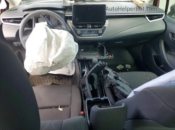 5YFB4MDE5SP238008 2025 TOYOTA COROLLA Красный Вид панели приборов