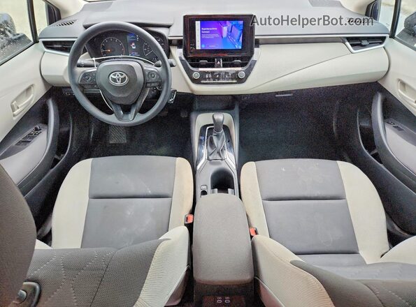 5YFB4MDE5SP262437 2025 TOYOTA COROLLA Blue Вид панелі приладів