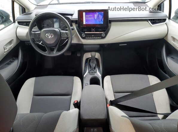 5YFB4MDE7SP266604 2025 TOYOTA COROLLA Серый Вид панели приборов