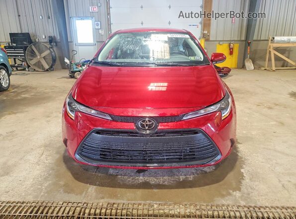 5YFB4MDE7SP343424 2025 TOYOTA COROLLA Red Դիմացի տեսք