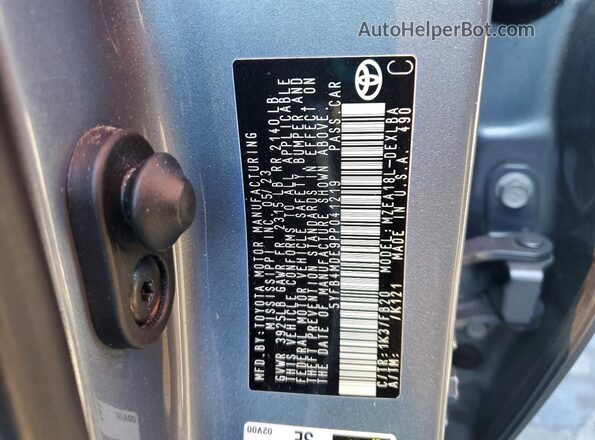5YFB4MDE9PP041219 2023 TOYOTA COROLLA Синий Вид подкапотного пространства