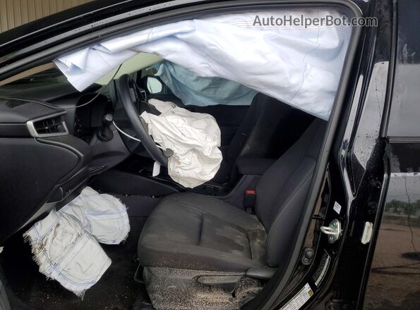 5YFB4MDE9SP354571 2025 TOYOTA COROLLA Черный Вид салона спереди