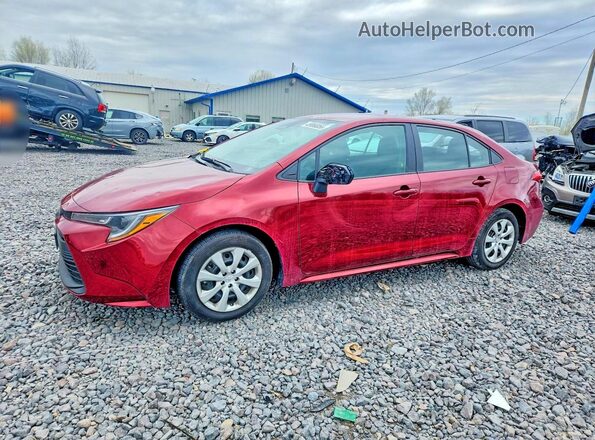 5YFB4MDEXRP173232 2024 TOYOTA COROLLA Burgundy Передня ліва чверть
