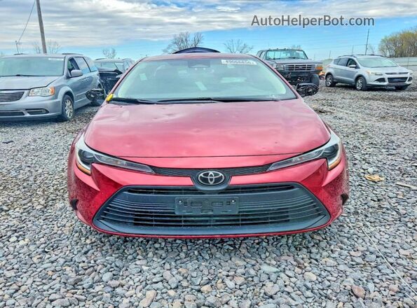 5YFB4MDEXRP173232 2024 TOYOTA COROLLA Burgundy Вид спереду