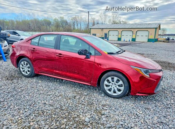 5YFB4MDEXRP173232 2024 TOYOTA COROLLA Burgundy Передня права чверть