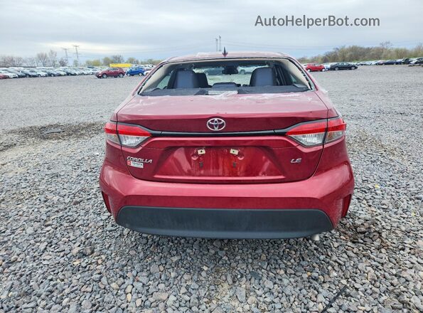 5YFB4MDEXRP173232 2024 TOYOTA COROLLA Burgundy Вид ззаду