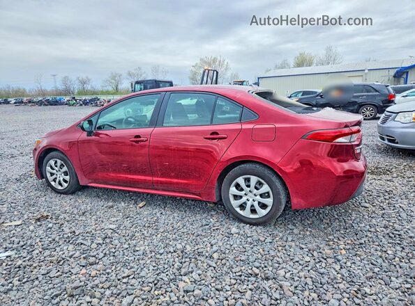 5YFB4MDEXRP173232 2024 TOYOTA COROLLA Burgundy Задня ліва чверть