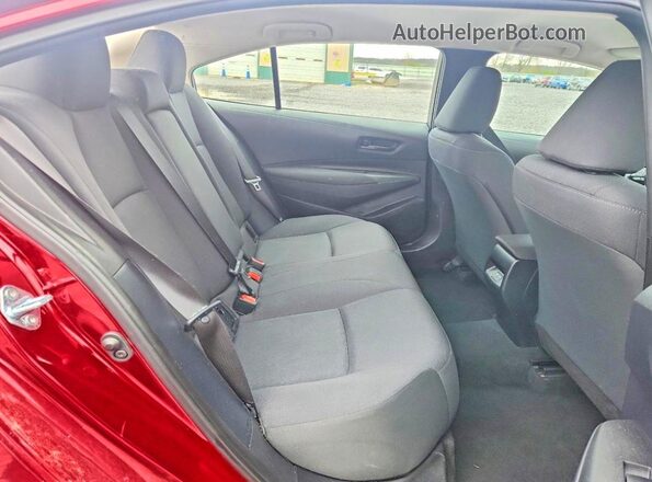 5YFB4MDEXRP173232 2024 TOYOTA COROLLA Burgundy Вид задніх сидінь