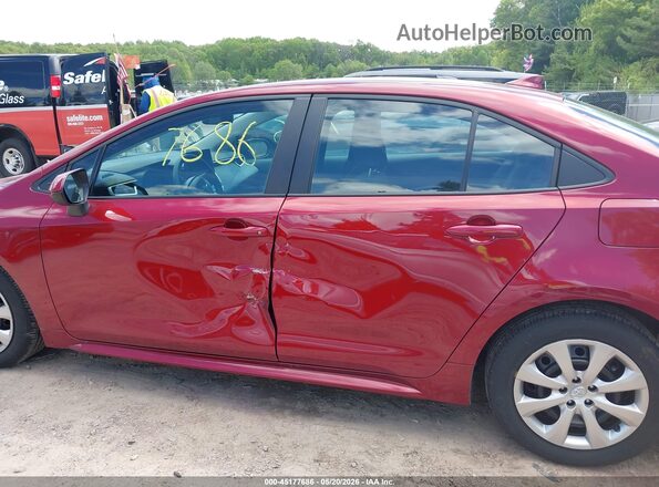 5YFB4MDEXSP238893 2025 TOYOTA COROLLA Red Vista interior de 360 grados