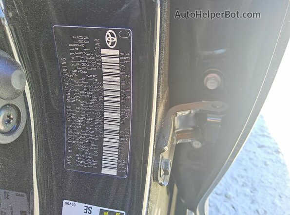 5YFB4MDEXSP339786 2025 TOYOTA COROLLA Black Vista del compartimento del motor