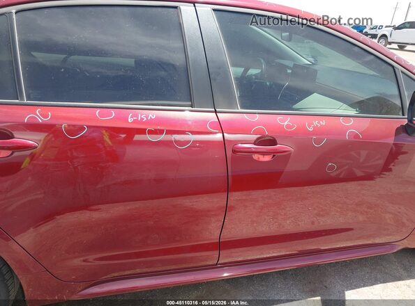 5YFB4MDEXTP366360 2026 TOYOTA COROLLA Red Սալոնի հետևի տեսք
