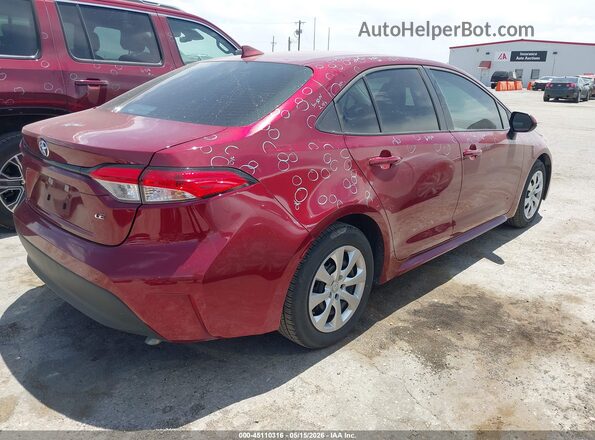 5YFB4MDEXTP366360 2026 TOYOTA COROLLA Red Հետևի աջ