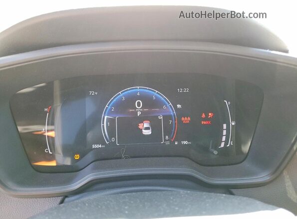 5YFB4MDEXTP408476 2026 TOYOTA LL Silver ხელსაწყოთა პანელის ხედი