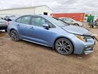2020 Toyota Corolla Se Blue vin: 5YFB4RBE0LP010533