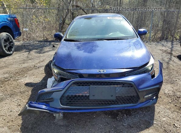 5YFB4RBE2LP003048 2020 TOYOTA COROLLA Blue Դիմացի տեսք