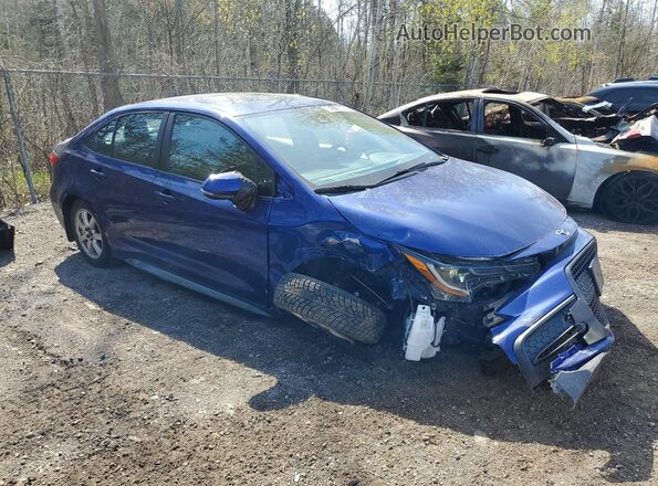 5YFB4RBE2LP003048 2020 TOYOTA COROLLA Blue Առջևի աջ