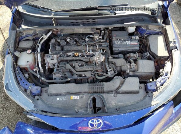 5YFB4RBE2LP003048 2020 TOYOTA COROLLA Blue Սալոնի հետևի տեսք