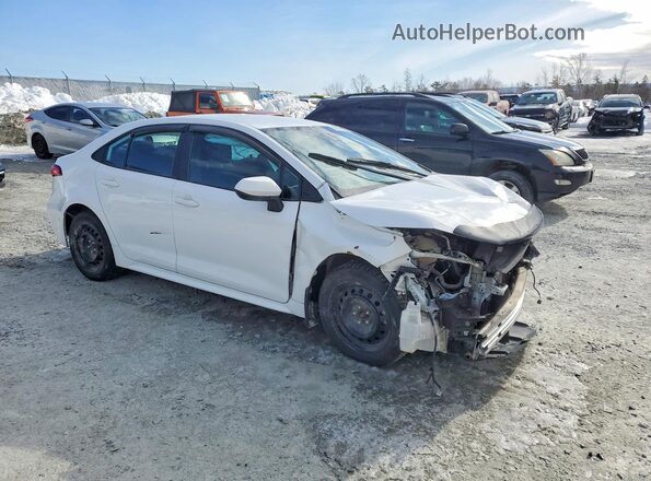 5YFBPMBE5MP153330 2021 TOYOTA LL Белый Передняя правая четверть