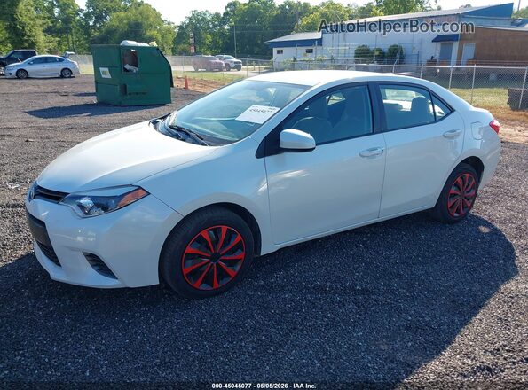 5YFBPRHE1GP424960 2016 TOYOTA LL White Առջևի ձախ երեք քառորդ տեսարան