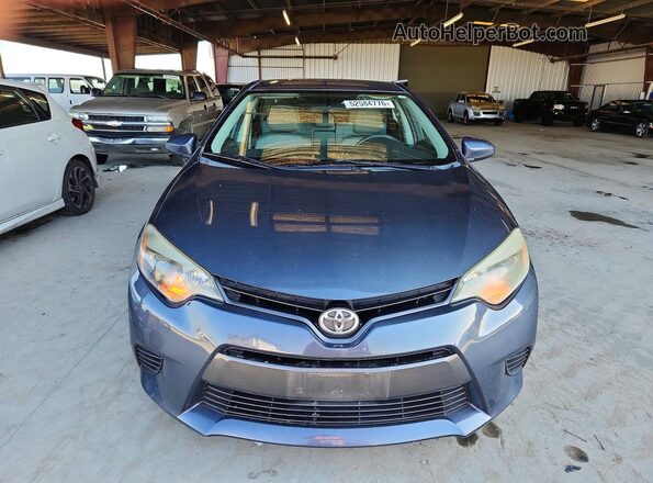 5YFBPRHE4GP437038 2016 TOYOTA COROLLA Gray Widok z przodu